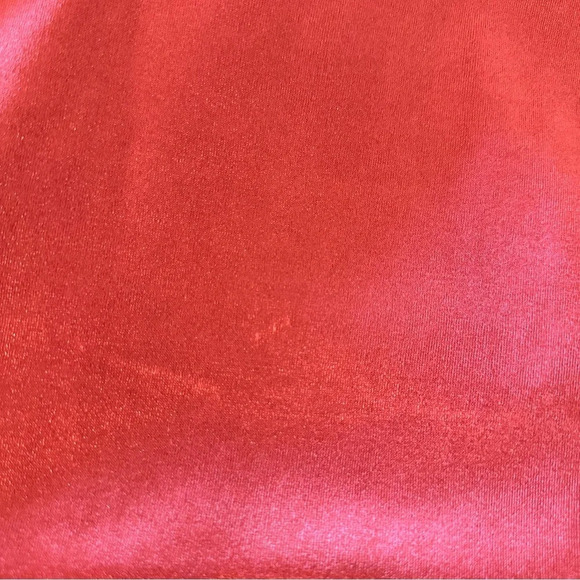 Windsor Lola High Slit Satin Dress size small, burgundy - Picture 8 of 9